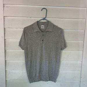 Zara men’s button up tshirt